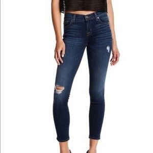 Hudson crop Krista dark wash 28